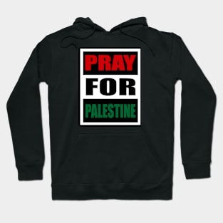 Pray for Palestine Artwork Hoodie